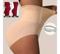 Shein 1 pieza de bragas moldeadoras de cintura alta sin costuras, control de abdomen, levantador de glúteos, entrenador de cintura, moldeador corporal, ropa
