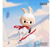 Shein 1 pieza de figura de la serie Coca-Cola THE MONSTERS LABUBU de Pop Mart, figura de caja ciega de Pop Mart, figura de modelo de plástico de juguete de