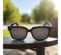 Shein 1 pieza de gafas de moda para mujer de SAINT LAURENT, de plástico cuadrado en negro, adecuadas para viajar, combinar en otoño, estilo escolar, conduci