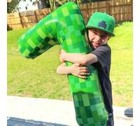 Shein 1 pieza de Globo de 40 pulgadas con números del 0 al 9 en color verde, globos de aluminio verdes de estilo píxel gigante para decoración de cumpleaños