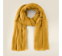 Shein 1 pieza de Hijab de mujer con dobladillo sin acabar, bufanda sólida para la vida diaria, para exterior en todas las estaciones, invierno, otoño, acces