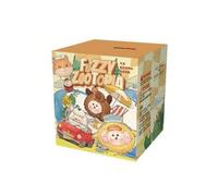 Shein 1 pieza de la serie de figuras coleccionables de diseñador Emodo Kawaii Fluffy-Fied Critterville Blind Box - Juguete sorpresa