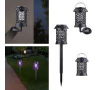 Shein 1 pieza de lámpara mata-mosquitos solar, trampa para mosquitos, lámpara antimosquitos para acampar, mata-insectos, lámpara repelente de mosquitos port