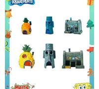 Shein 1 pieza Decoración para acuario de Bob Esponja, casa de piña, set de decoración para acuario, ornamento duradero, la mejor decoración para crear un am