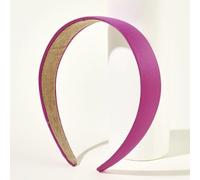 Shein 1 pieza Diadema de color macaron, diadema ancha envuelta en tela, accesorios de color rosa, diadema para maquillaje, accesorios para el cabello para e