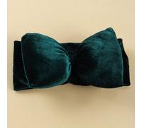 Shein 1 pieza Diadema de pana roja con moño para bebés, elegante, amor, día de San Valentín