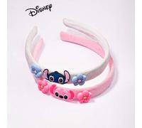 Shein 1 pieza Diadema de peluche de la serie Stitch de Disney, accesorio para el cabello, lindo y colorido, apropiado para vestir