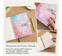 Shein 1 pieza Diario con candado de contraseña lindo con llave secreta, cuaderno creativo A5 para niñas de la escuela, diario y planificador de temporada de