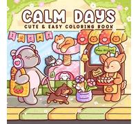 Shein 1 pieza Días Tranquilos: Libro para colorear de 52 páginas de Coco para adultos y adolescentes, diseños súper lindos de espacios acogedores y hygge pa
