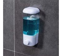 Shein 1 pieza Dispensador de jabón lÃquido montado en la pared, dispensador manual de loción para lavado de manos, dispensador de champú y gel de ducha,