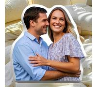 Shein 1 pieza Envíanos tu foto favorita para personalizar una almohada de pareja con foto. También puedes subir la foto favorita de tu ser querido para pers