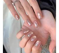 Shein 1 pieza Esmalte de uñas en gel con efecto de ojo de gato de cuentas de vidrio "Chasing Light", curado con UV/LED, de larga duración y resistente a des