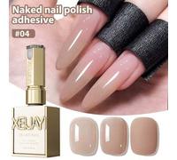Shein 1 pieza Esmalte de uñas en gel desnudo de 15ML XEIJAYI, esmalte de uñas semipermanente, barniz resistente al desprendimiento, para manicura, decoració