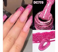 Shein 7 piezas Juego de esmalte de uñas en gel, uñas de otoño e invierno, juego de esmalte de uñas en gel de unicolor, esmalte de uñas en gel brillante con