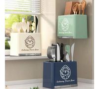 Shein 1 pieza Estante de pared de cocina multifuncional para utensilios, estante de almacenamiento de alta gama para el escurrimiento, soporte para cuchillo