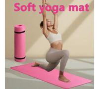 Shein 1 pieza Esterilla de yoga multicolor, grosor de 0.8cm/0.3in, cómoda y suave, adecuada para yoga, fitness, gimnasia, pilates y entrenamientos en casa/g