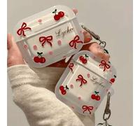 Shein 1 pieza Estuche para auriculares con diseño de flor de cerezo compatible con auriculares iPhone, AirPods 1/2, funda protectora para nuevos auriculares