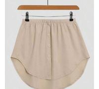 Shein 1 pieza Extensor de cintura elástico, Extensor de camisa para mujer, Extensor de dobladillo de falda falsa ajustable y con capas