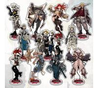 Shein 1 pieza Figura acrílica de GACHIAKUTA - Mercancía de anime - El niño carroñero de los suburbios del cielo - Mercancía de anime de batalla - El camino