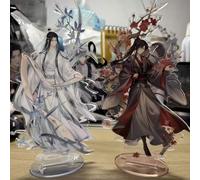 Shein 1 pieza Figura acrílica de pie de la serie "Ebrio en la punta de la nube preguntando a la flor" de Grandmaster of Demonic Cultivation, mercancía de an