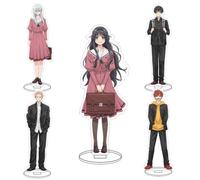 Shein 1 pieza Figura de acrílico de 15CM del anime "La flor fragante florece con dignidad" - Modelo de placa decorativa de escritorio, regalo del Día de Tod