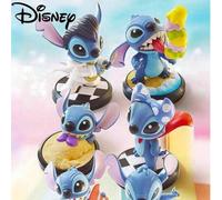 Shein 1 pieza Figura de vinilo coleccionable de Stitch azul aleatorio, de aproximadamente 9 cm, regalo creativo para adultos, fans de dibujos animados, rega