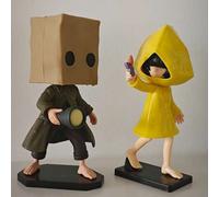 Shein 1 pieza Figurita de personaje de juego Little Night-Mares Mono & Six & Nome & La Dama & Gemelos Chef, adecuada para decoración del hogar, fiestas y Ha