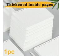 Shein 1 Pieza, Forrada/cuadrada, 200 Páginas, Recambio Portátil Desmontable Para Carpeta De Hojas Sueltas, Insertos De Cuaderno Y Diario, Adecuado Para Estu