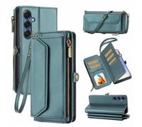 Shein 1 pieza Funda de cartera multifuncional con ranura para tarjetas y correa cruzada compatible con Apple 17 Pro Max/ A16, de piel sintética
