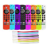 Shein 1 pieza Funda de silicona compatible con el control remoto Firestick 4K Alexa Voice Remote de 3ra generación, aislamiento, Galentines, Puppy, Carnaval