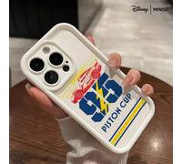 Shein 1 pieza Funda de teléfono con diseño de la serie de carreras de la Copa Pistón de Rayo McQueen de Disney Pixar Cars 95, adecuada para iPhone 17/17 Pro