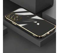 Shein 1 pieza Funda de teléfono de material TPU a prueba de golpes de unicolor, compatible con iPhone 15 Pro Max, 16 Pro Max y Galaxy S23 Ultra, Galaxy S24