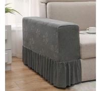 Shein 1 pieza Funda elástica de tela de una sola capa para reposabrazos, a prueba de polvo y resistente a las manchas, almohadilla para reposabrazos de punt