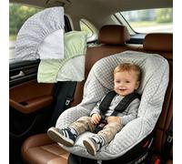 Shein 1 pieza Funda para asiento de coche, Protector de asiento de coche, Diseño ajustado, Suave y cómodo, Unisex para bebé