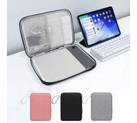 Shein 1 pieza Funda para tableta de poliéster multicolor, se ajusta a tabletas de 11"/13", con absorción de golpes y anti-caídas, compartimento separado par