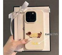 Shein 1 pieza Funda personalizada con patrón de imitación de lichis, artesanía de otoño, de vuelta a la escuela, estilo preppy, regalo sorpresa para hija/ma