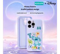 Shein 1 pieza Funda protectora antiimpactos para teléfono con diseño de personajes de Monsters University de Disney, compatible con Apple SE 16/16 Pro Max/1