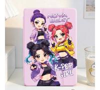 Shein 1 pieza Funda protectora de tablet con diseño de chica anime K-POP, compatible con iPad 10.2 pulgadas 2021/2020 10th/9th/8th Gen, (A16) 11 pulgadas 11