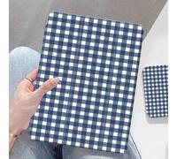 Shein 1 pieza Funda protectora de tableta a cuadros de dos colores, compatible con Apple iPad 10.2" / iPad Pro 2021/2020, iPad 9th/10th Gen, iPad 11" 2025,