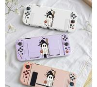 Shein 1 pieza Funda protectora para consola de juegos compatible con Switch2/Switch NS/Switch OLED/Switch LITE, de nueva generación, con elementos de calaba
