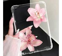 Shein 1 pieza Funda protectora transparente con diseño de flor de loto rosa para Kindle Paperwhite 11th Gen (2021) / 12th Gen (2024) / Kindle 11th Gen (2024