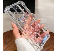 Shein 1 pieza Funda protectora transparente de TPU anti-caída compatible con iPhone 17 Air, 17 Pro Max, 11, 15 Pro Max, 14 Pro Max / Galaxy, SAM / Honor / N