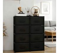 Shein 1 pieza Gabinete de almacenamiento de múltiples capas con cajones, organizador de lencería para dormitorio, estantería de almacenamiento de ensamblaje