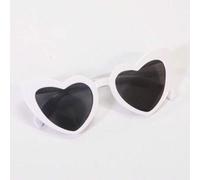 Shein 1 pieza Gafas para fiesta de boda con forma de corazón, decoración para fiesta de despedida de soltera, regalos para damas de honor, suministros de bo