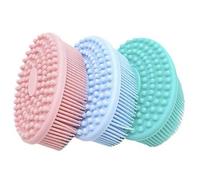 Shein 1 pieza Gel de ducha de silicona, gel de ducha exfoliante, esponja de silicona suave para el Body, apto para pieles sensibles y diversos tipos de piel
