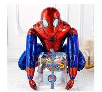 Shein 1 PIEZA Globo de Spiderman de Los Vengadores con licencia oficial de Marvel, accesorio de anime de dibujos animados genial, decoración con película de