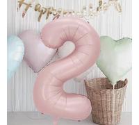 Shein 1 pieza Globo digital de 40 pulgadas color crema lindo para decoración de cumpleaños