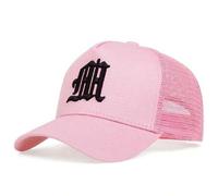 Shein 1 pieza Gorra de béisbol gótica para hombre bordada con letra y diseño de malla