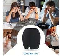 Shein 1 pieza Gorro de gel de enfriamiento, Gorro de terapia de frío y calor, Alivia la migraña, Cubierta de cabeza y ojos con compresa fría, Gorro de enfri