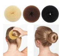 Shein 1 pieza Herramientas de peinado Donut Magic Foam Sponge Big Ring Hair Styling, accesorios para el cabello, fabricante de moño de ballet, fabricante de